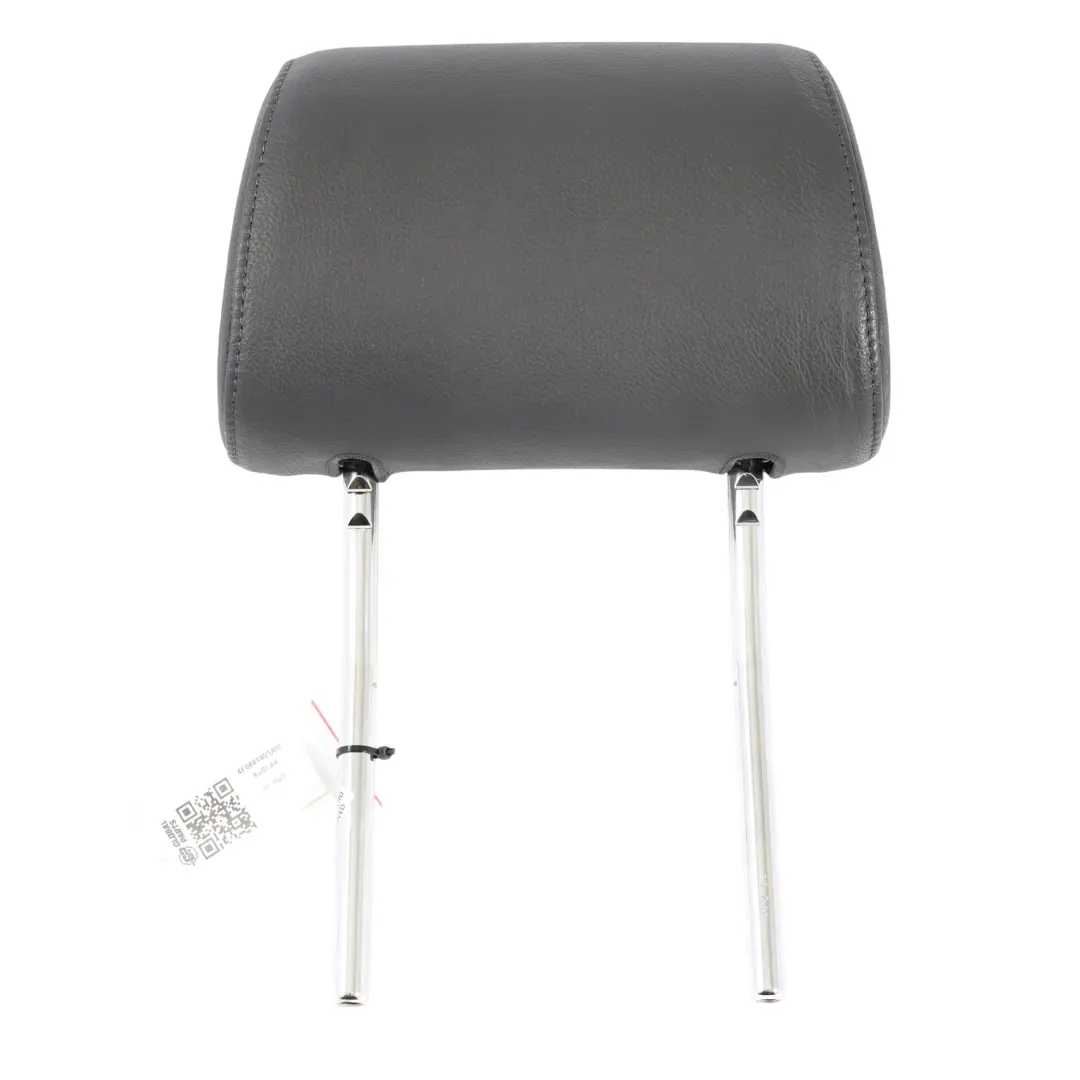 Audi A4 B7 A6 4F Front Seat Headrest Left N/S Black Leather - SKU 4F0881901AM - Part number 4F0881901AM