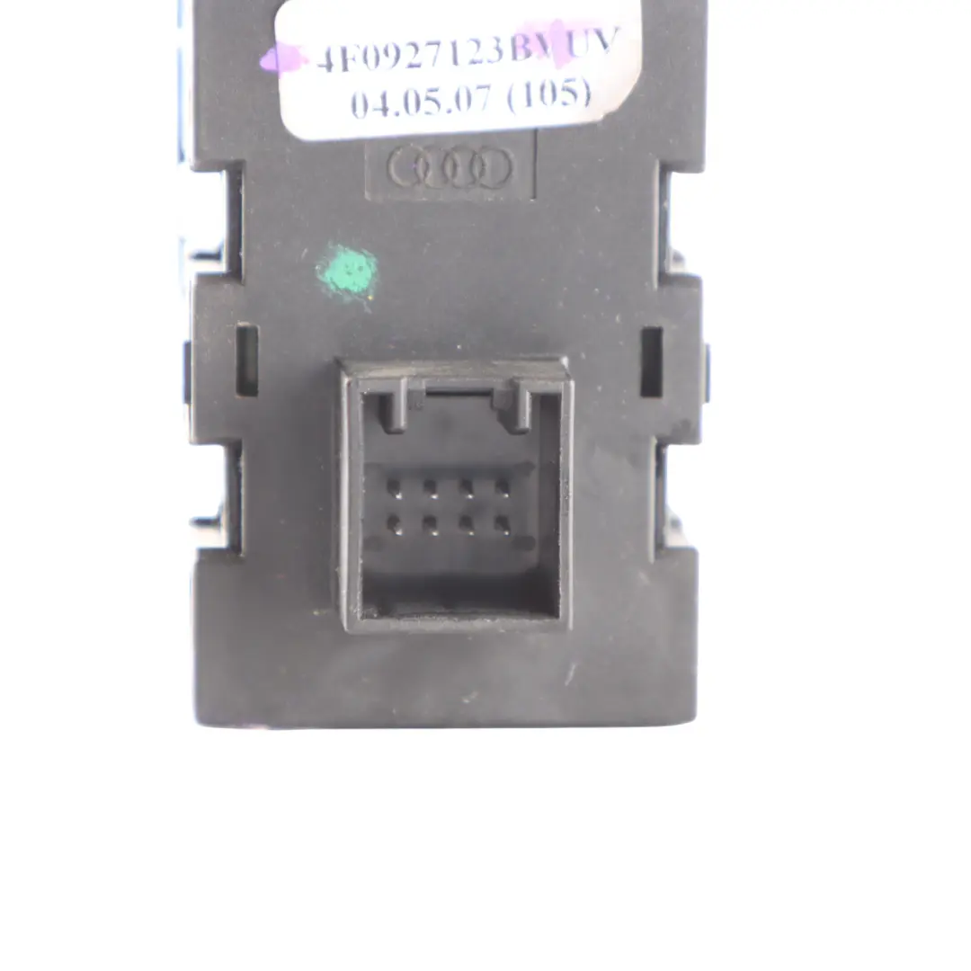 Audi A6 C6 Panel Przełączników Komputera Pokładowego Przód - SKU 4F0927123B - Numer Części 4F0927123B