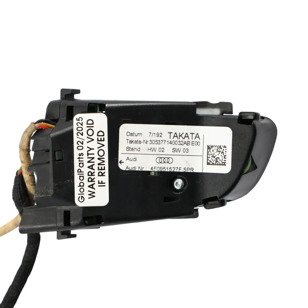 Przełączniki Przyciski Kierownicy Multifunkcja do Audi A3 8P o numerze 4F0951527F Audi A3 8P Przełączniki Przyciski Kierownicy Multifunkcja - SKU 4F0951527F - Numer Części 4F0951527F