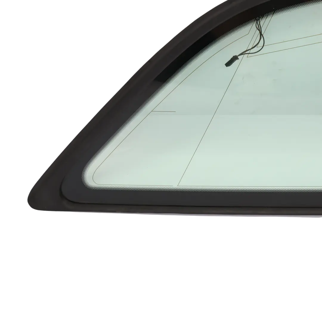 Audi A6 C6 Cristal Ventana Trasera Derecha Cuarto Cristal Verde AS2 - SKU 4F9845300K - Número de pieza 4F9845300K