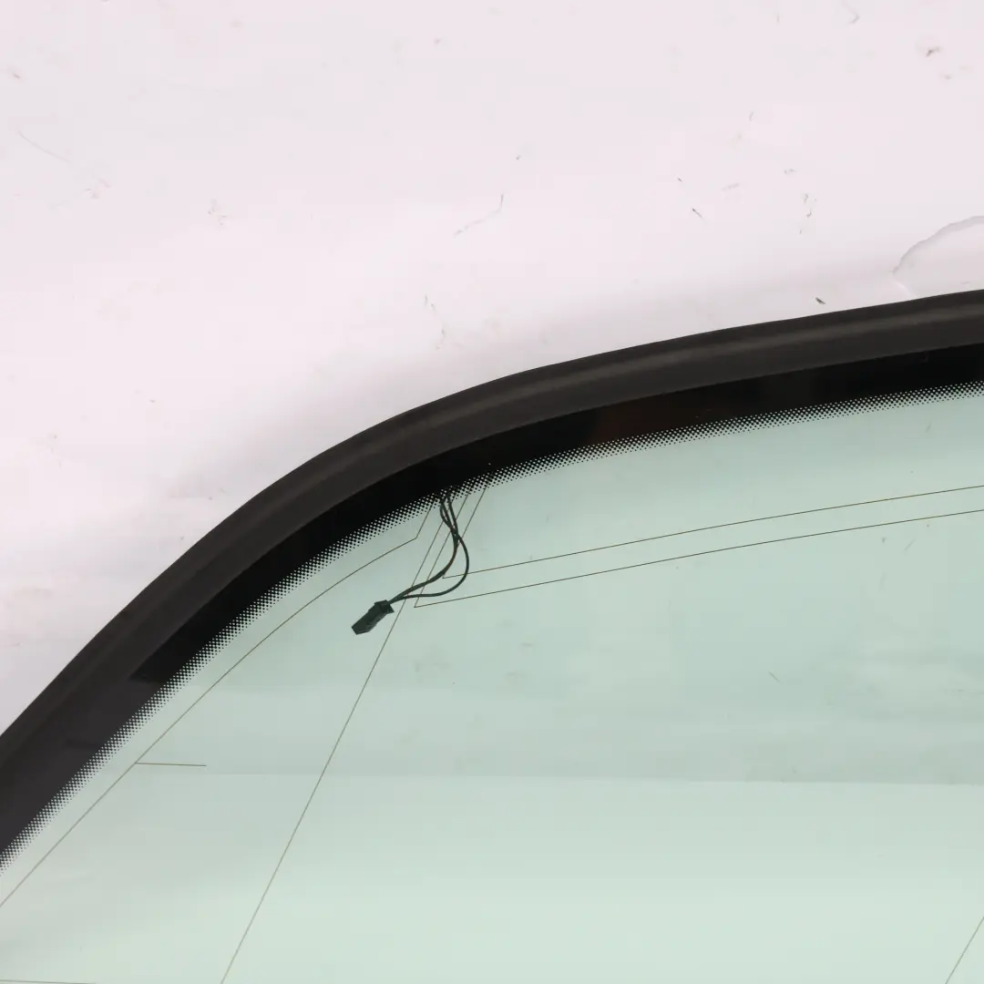 Audi A6 C6 Fenster Scheibe Hinten Rechts Außen Seitenscheibe Grün AS2 - SKU 4F9845300K - Teilenummer 4F9845300K