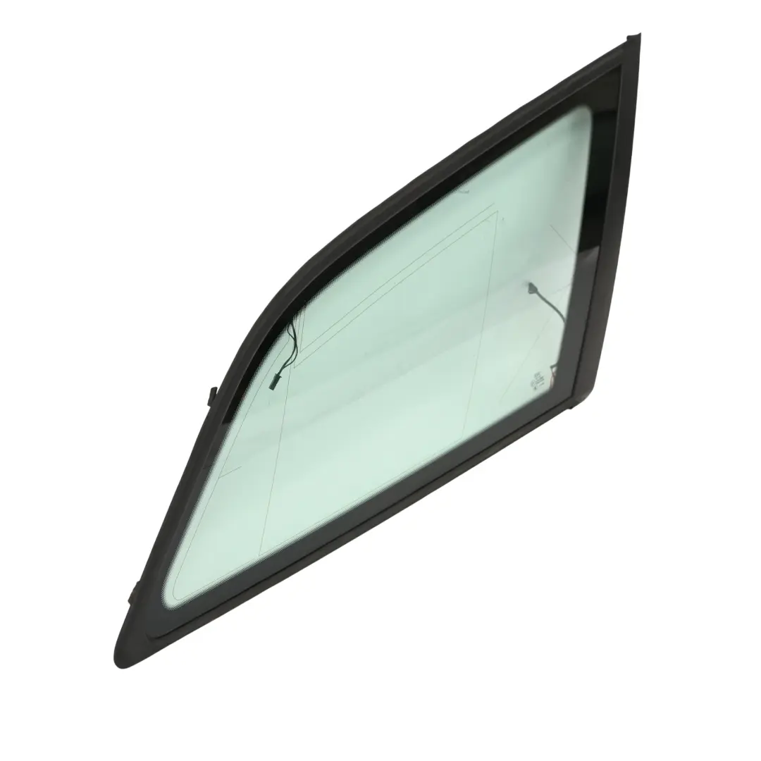 Audi A6 C6 Cristal Ventana Trasera Derecha Cuarto Cristal Verde AS2 - SKU 4F9845300K - Número de pieza 4F9845300K
