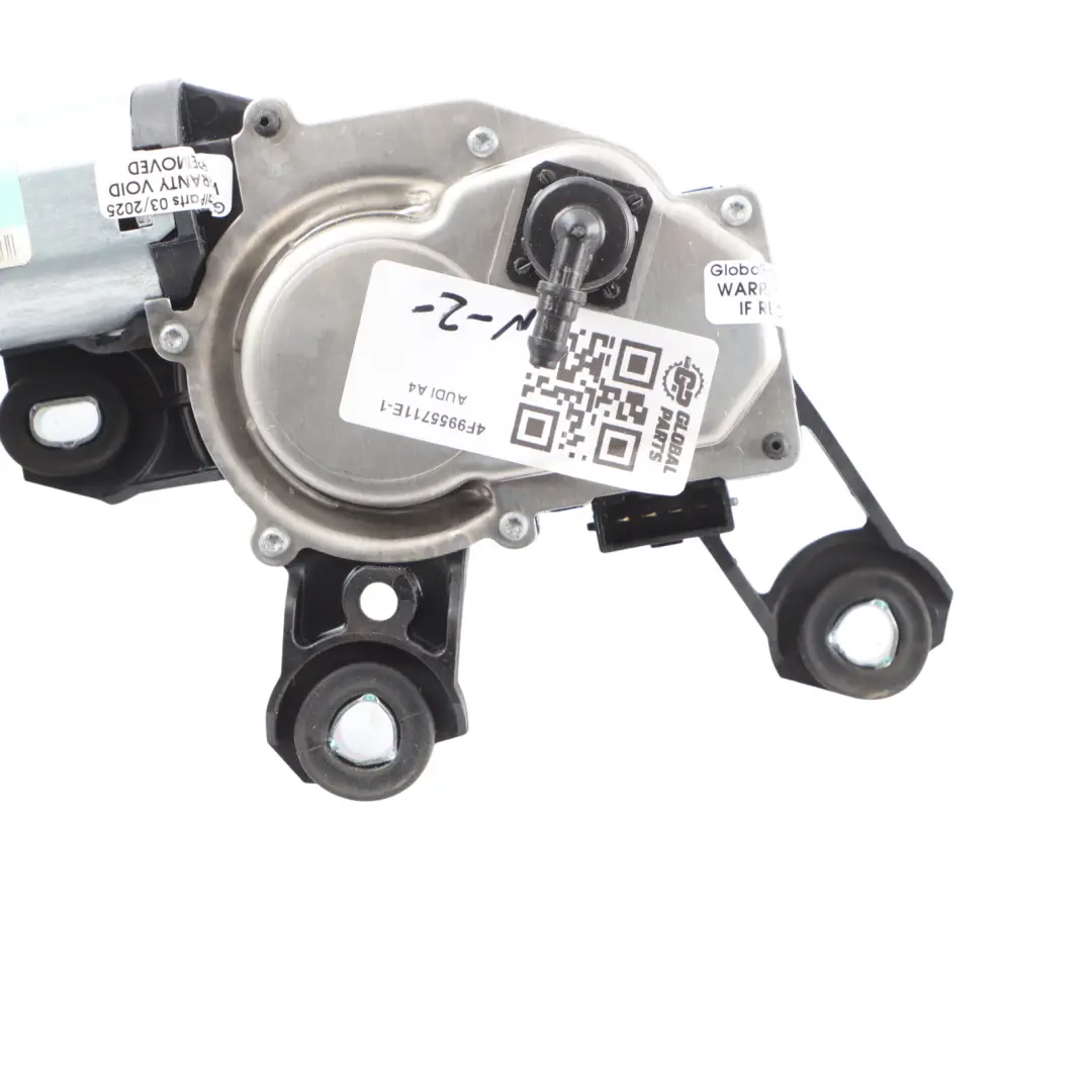 Audi RS4 A4 B8 Rear Trunk Window Windscreen Windshield Wiper Motor - SKU 4F9955711E-1 - Part number 4F9955711E