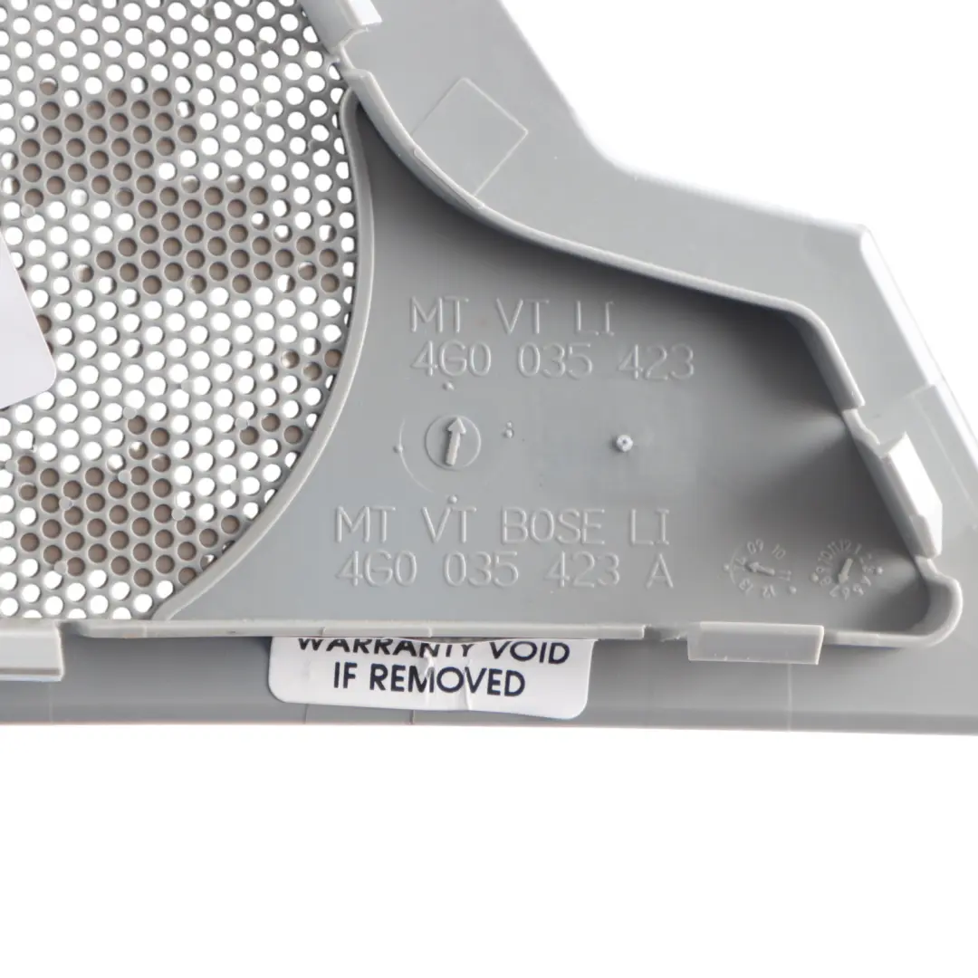 Pannello Rivestimento Dell'Altoparlante Anteriore Sinistra per Audi A6 C7 con numero di parte 4G0035423A Audi A6 C7 Pannello Rivestimento Dell'Altoparlante Anteriore Sinistra - SKU 4G0035423A-1 - Numero di parte 4G0035423A