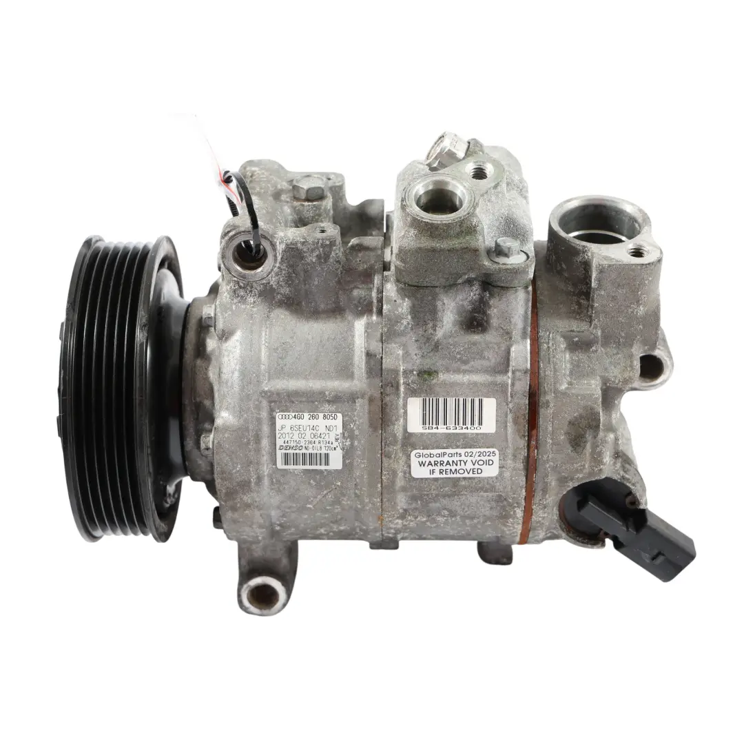 CGLC A/C Aire Acondicionado Compresor Bomba para Audi A4 B8 2.0 TDI con número de pieza 4G0260805D Audi A4 B8 2.0 TDI CGLC A/C Aire Acondicionado Compresor Bomba - SKU 4G0260805D - Número de pieza 4G0260805D