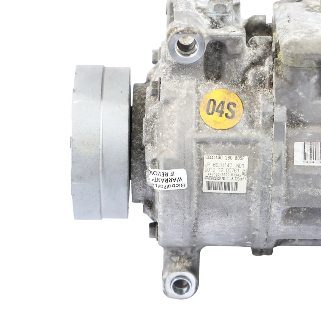 Klimakompressor A/C Pumpe für Audi A7 S7 4G 4.0 TFSI mit Teilenummer 4G0260805F Audi A7 S7 4G 4.0 TFSI Klimakompressor A/C Pumpe - SKU 4G0260805F - Teilenummer 4G0260805F