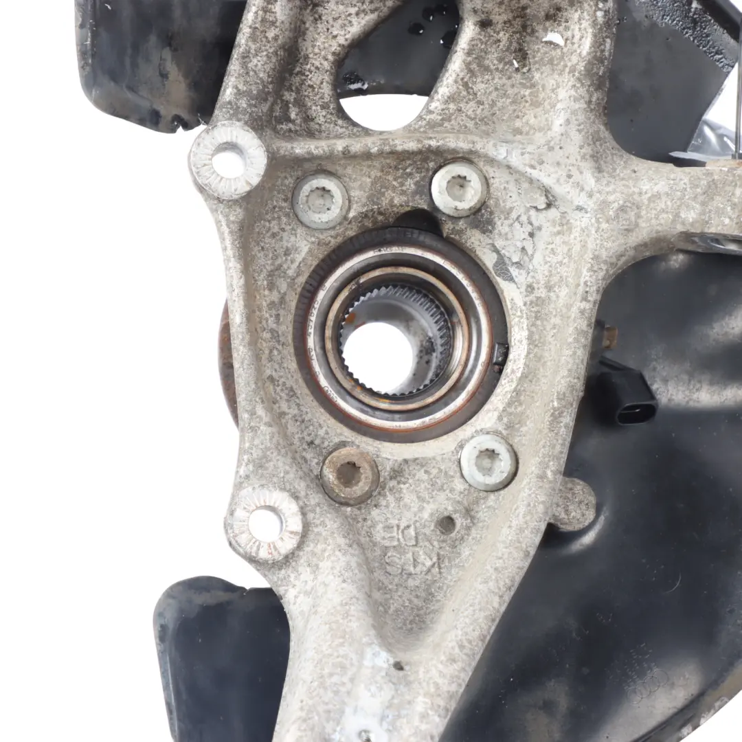 Carrier Audi Q5 8R A7 4G Front Right O/S Suspension Wheel Hub to Wheel with Part number 4G0407242D Wheel Carrier Audi Q5 8R A7 4G Front Right O/S Suspension Wheel Hub - SKU 4G0407242D - Part number 4G0407242D