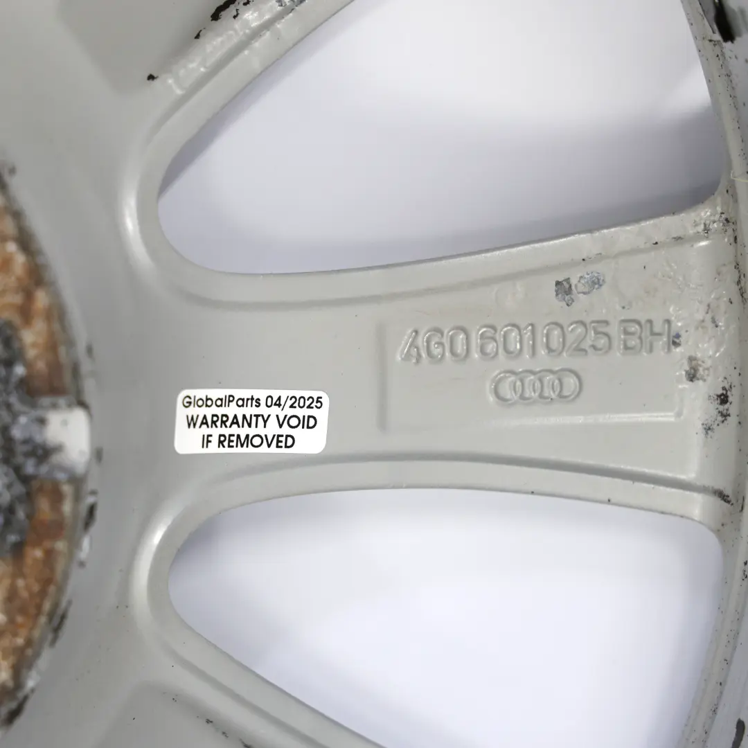  Cerchione Audi A6 C7 A7 4G In Lega Argento 17" 8J ET:39 10 Razze - SKU 4G0601025BH-1 - Numero di parte 4G0601025BH