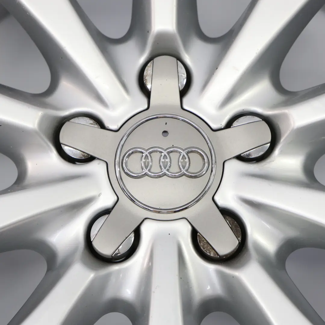  Cerchione Audi A6 C7 A7 4G In Lega Argento 17" 8J ET:39 10 Razze - SKU 4G0601025BH-1 - Numero di parte 4G0601025BH