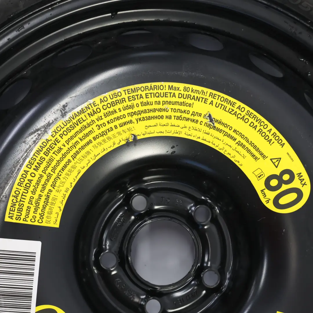 Rueda De Repuesto Audi A7 4G Rueda De Acero 145/60/R20 41/2J ET22 Hankook para con número de pieza 4G0601027E Rueda De Repuesto Audi A7 4G Rueda De Acero 145/60/R20 41/2J ET22 Hankook - SKU 4G0601027E-1 - Número de pieza 4G0601027E