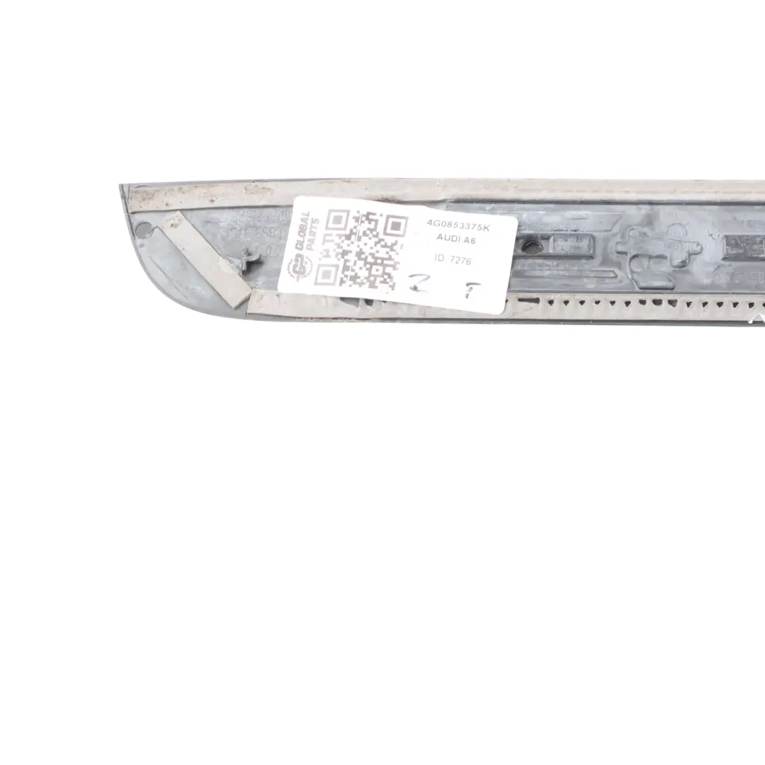 Door Step Sill Panel Cover Trim Rear Left N/S to Audi A6 C7 4G with Part number 4G0853375K Audi A6 C7 4G Door Step Sill Panel Cover Trim Rear Left N/S - SKU 4G0853375K - Part number 4G0853375K