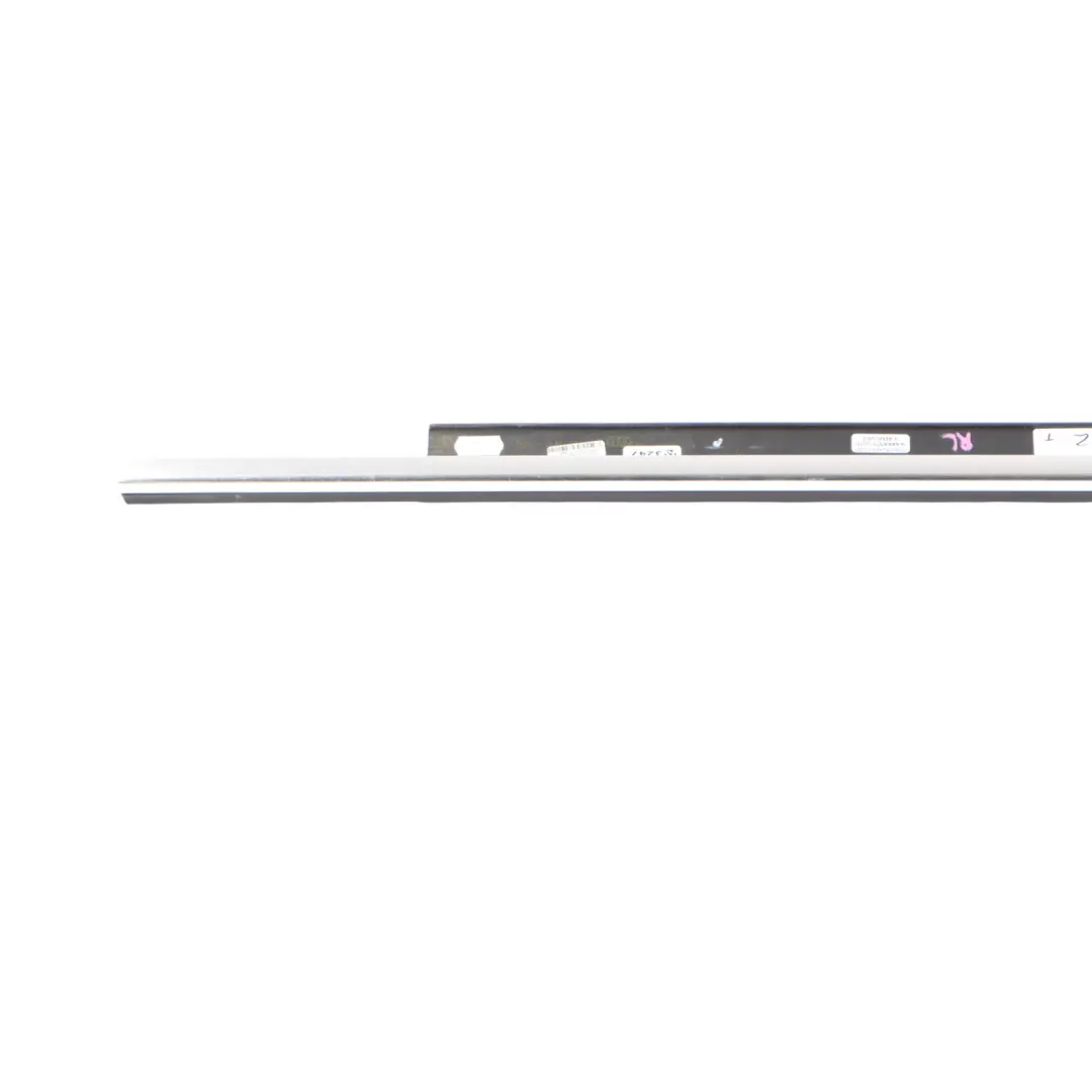 Audi RS6 C7 Window Seal Door Rear Left N/S Sealing Gasket Strip Aluminium Matt - SKU 4G0853763C - Part number 4G0853763C