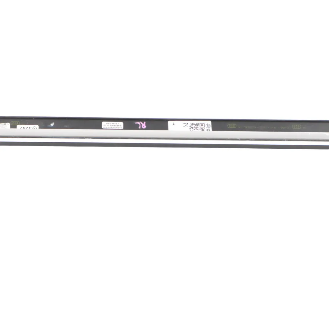 Audi RS6 C7 Joint Étanchéité Vitre Porte Arrière Gauche Aluminium Mat - SKU 4G0853763C - Numéro de pièce 4G0853763C