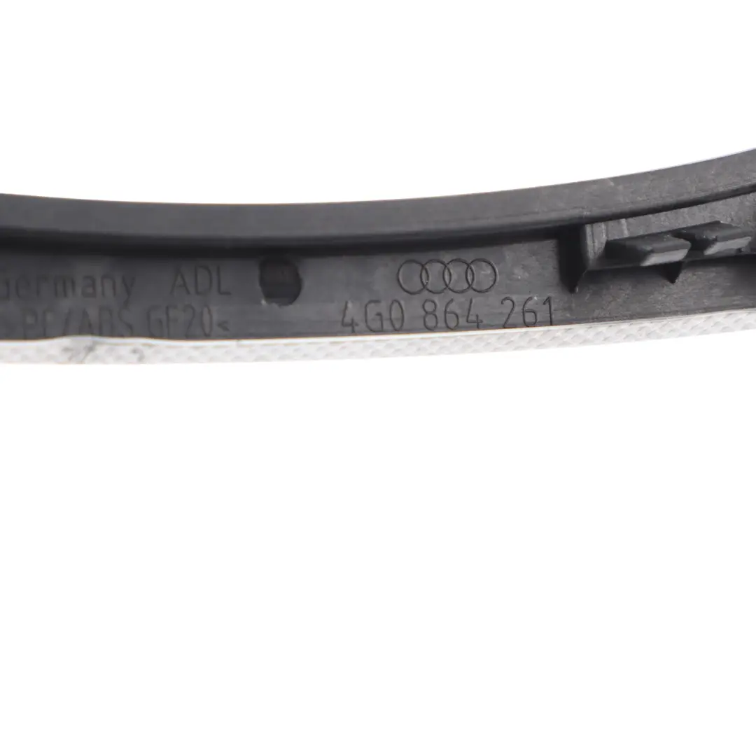 Interior Centre Console Middle Tunel Decorative Trim Panel to Audi A6 C7 with Part number 4G0864261 Audi A6 C7 Interior Centre Console Middle Tunel Decorative Trim Panel - SKU 4G0864261 - Part number 4G0864261