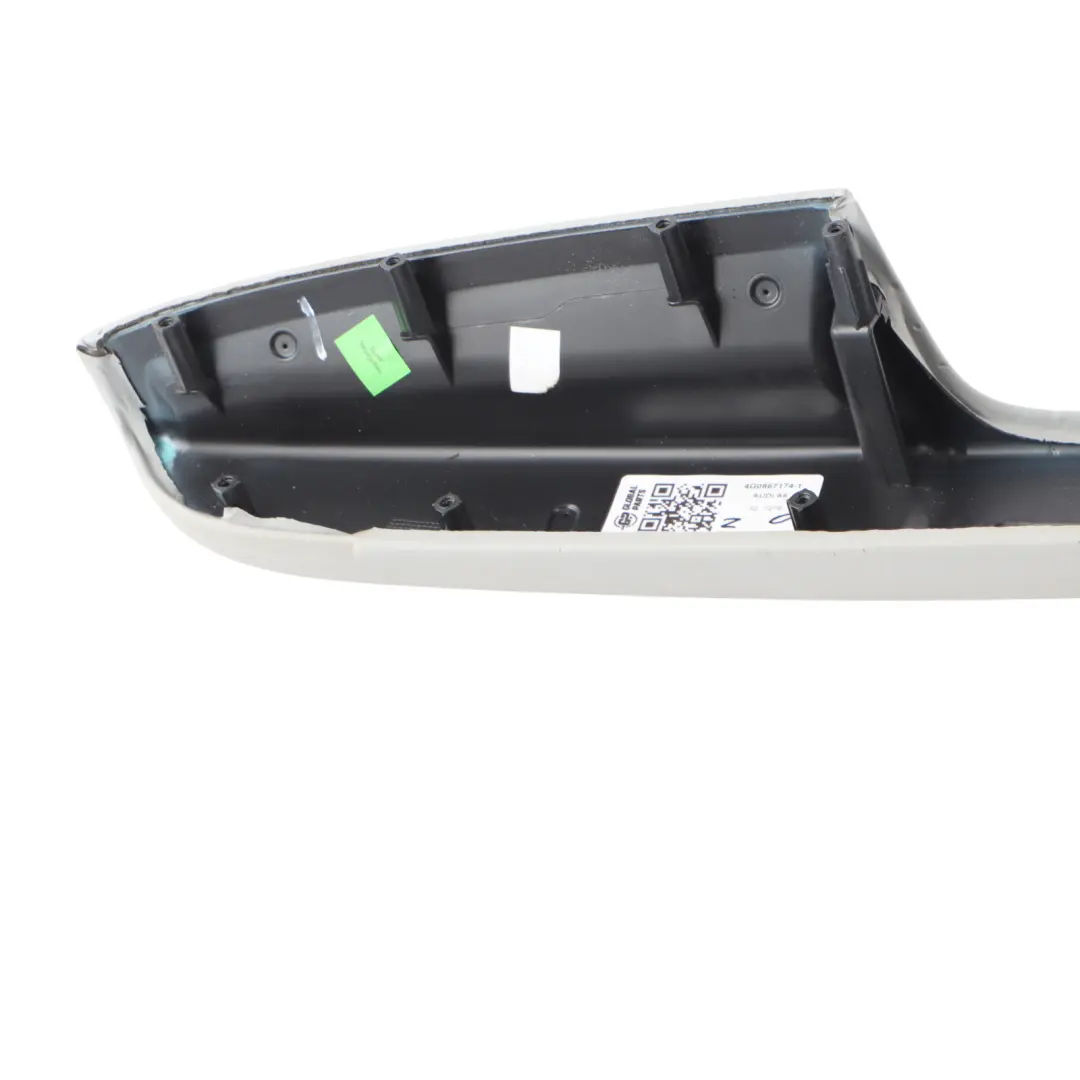 Front Armrest Arm Rest Quarter Card Grey Right O/S to Audi A6 C7 with Part number 4G0867174 Audi A6 C7 Front Armrest Arm Rest Quarter Card Grey Right O/S - SKU 4G0867174-1 - Part number 4G0867174