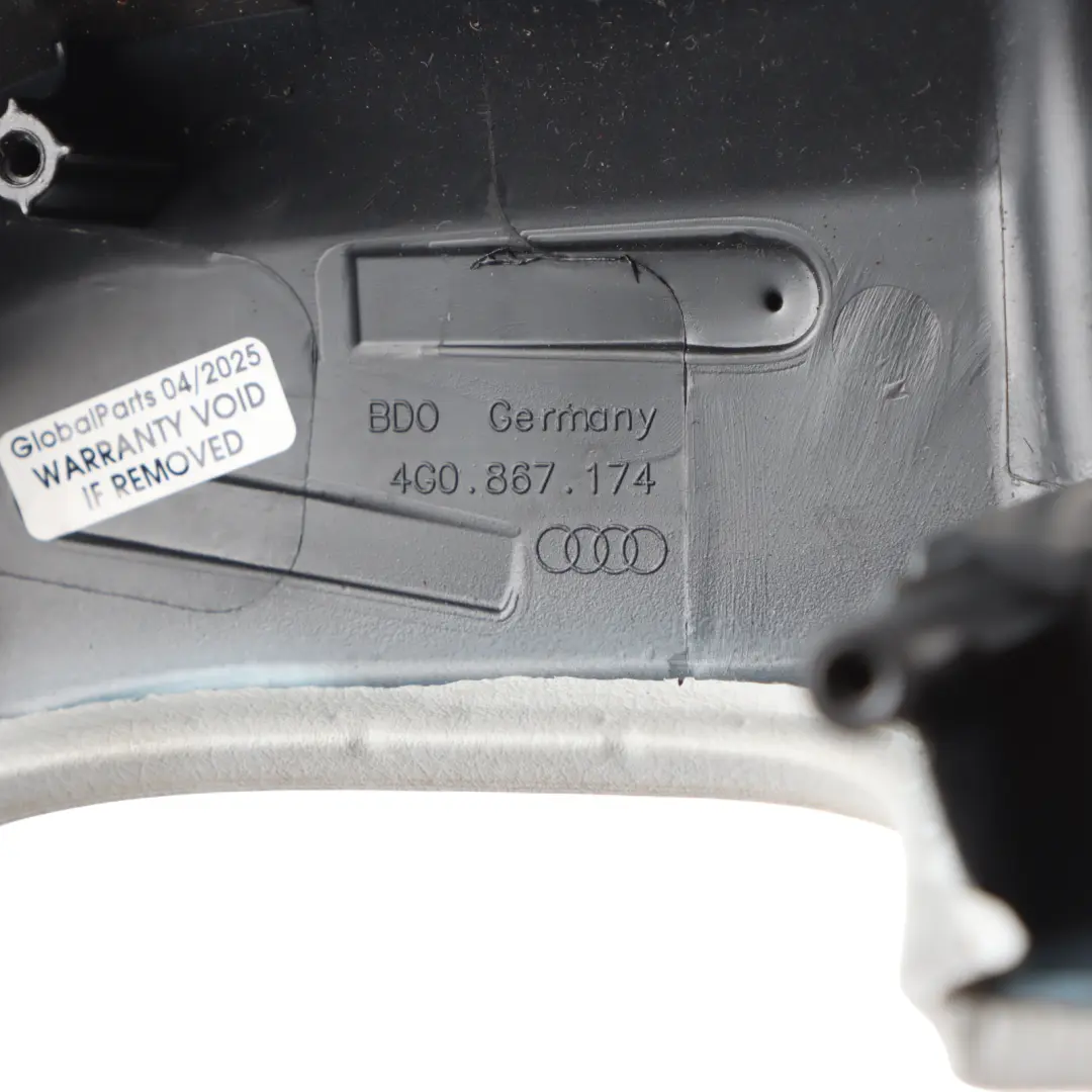 Front Armrest Arm Rest Quarter Card Grey Right O/S to Audi A6 C7 with Part number 4G0867174 Audi A6 C7 Front Armrest Arm Rest Quarter Card Grey Right O/S - SKU 4G0867174-1 - Part number 4G0867174