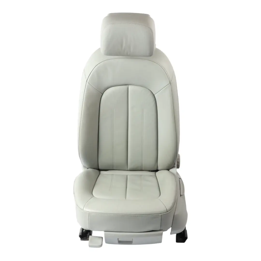 Front Seat Left N/S Interior Leather Titan Grey to Audi A6 C7 4G with Part number 4G0881805D Audi A6 C7 4G Front Seat Left N/S Interior Leather Titan Grey - SKU 4G0881805D-2 - Part number 4G0881805D