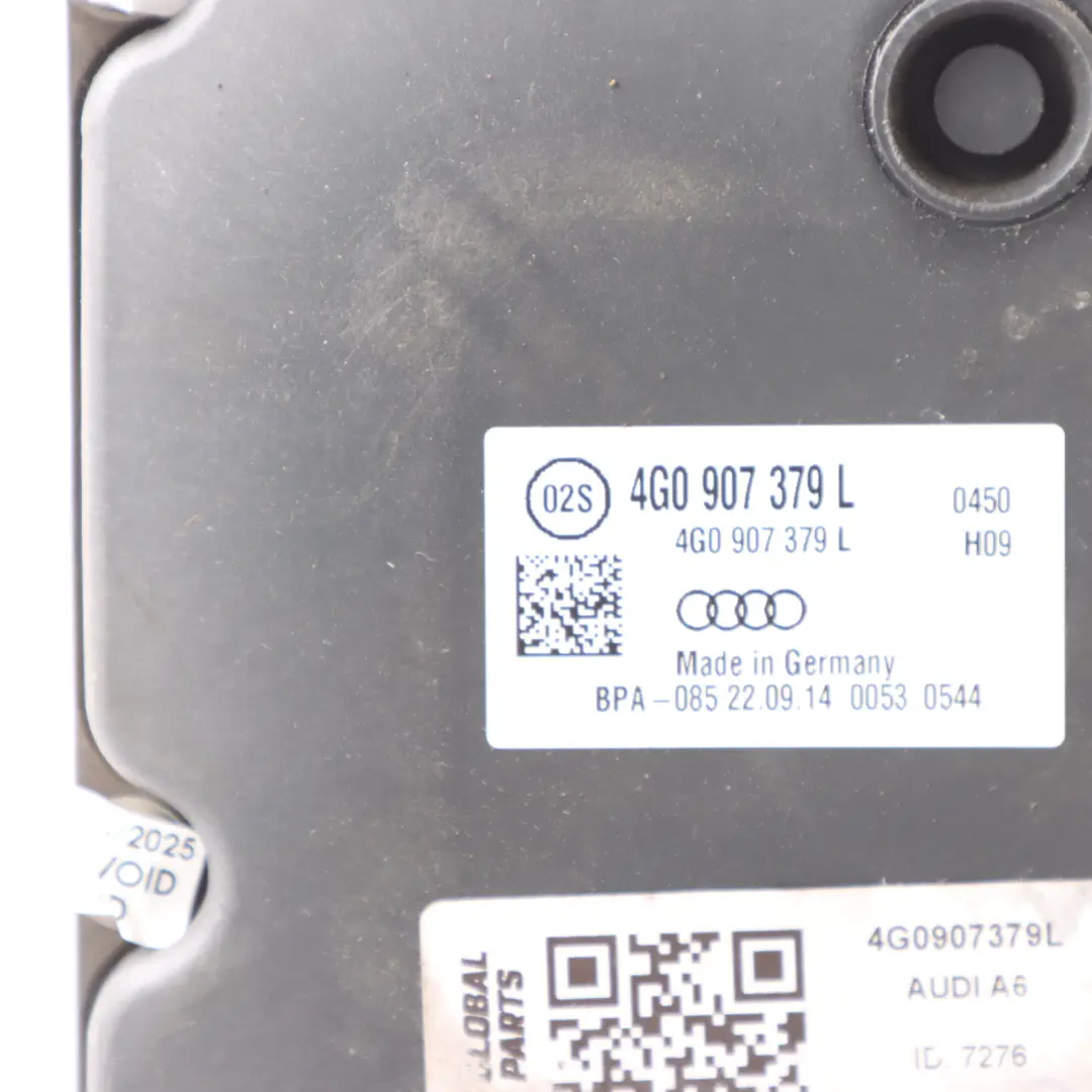Brake Pump ABS Audi A6 C7 A7 4G Module Hydraulic Control Braking Unit to with Part number 4G0907379L Brake Pump ABS Audi A6 C7 A7 4G Module Hydraulic Control Braking Unit - SKU 4G0907379L - Part number 4G0907379L