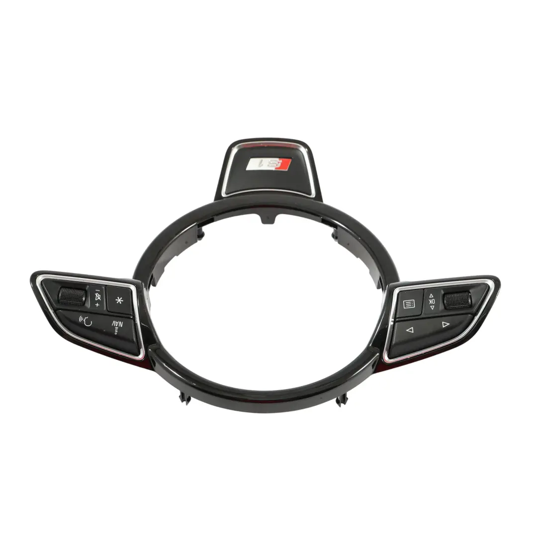 Ensemble De Garnitures Audi S1 8X Commande De Volant Multifonction pour à propos du numéro de pièce 4G0951523C Ensemble De Garnitures Audi S1 8X Commande De Volant Multifonction - SKU 4G0951523C-1 - Numéro de pièce 4G0951523C