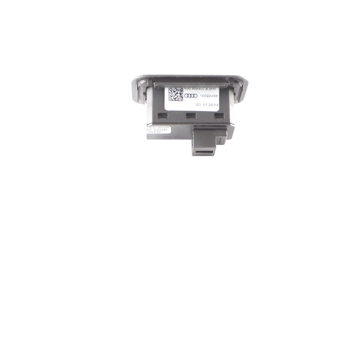  Interruptor Botón Cierre Audi A8 D4 A7 4G Desbloqueo Tapa Maletero - SKU 4G0959831B - Número de pieza 4G0959831B