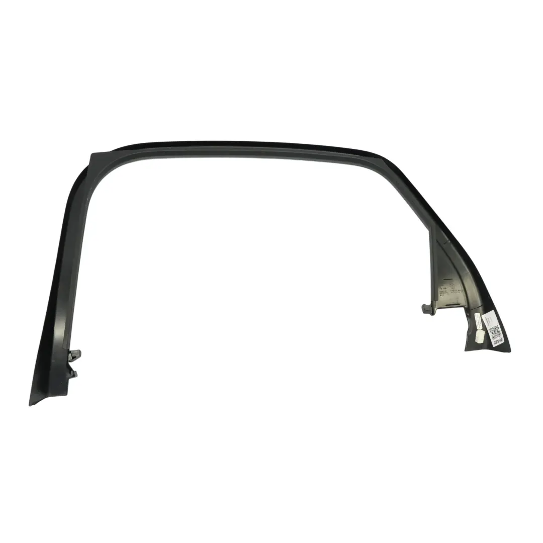Audi A6 C7 Sedan Rear Door Window Frame Guide Trim Left N/S Black - SKU 4G5867671 - Part number 4G5867671