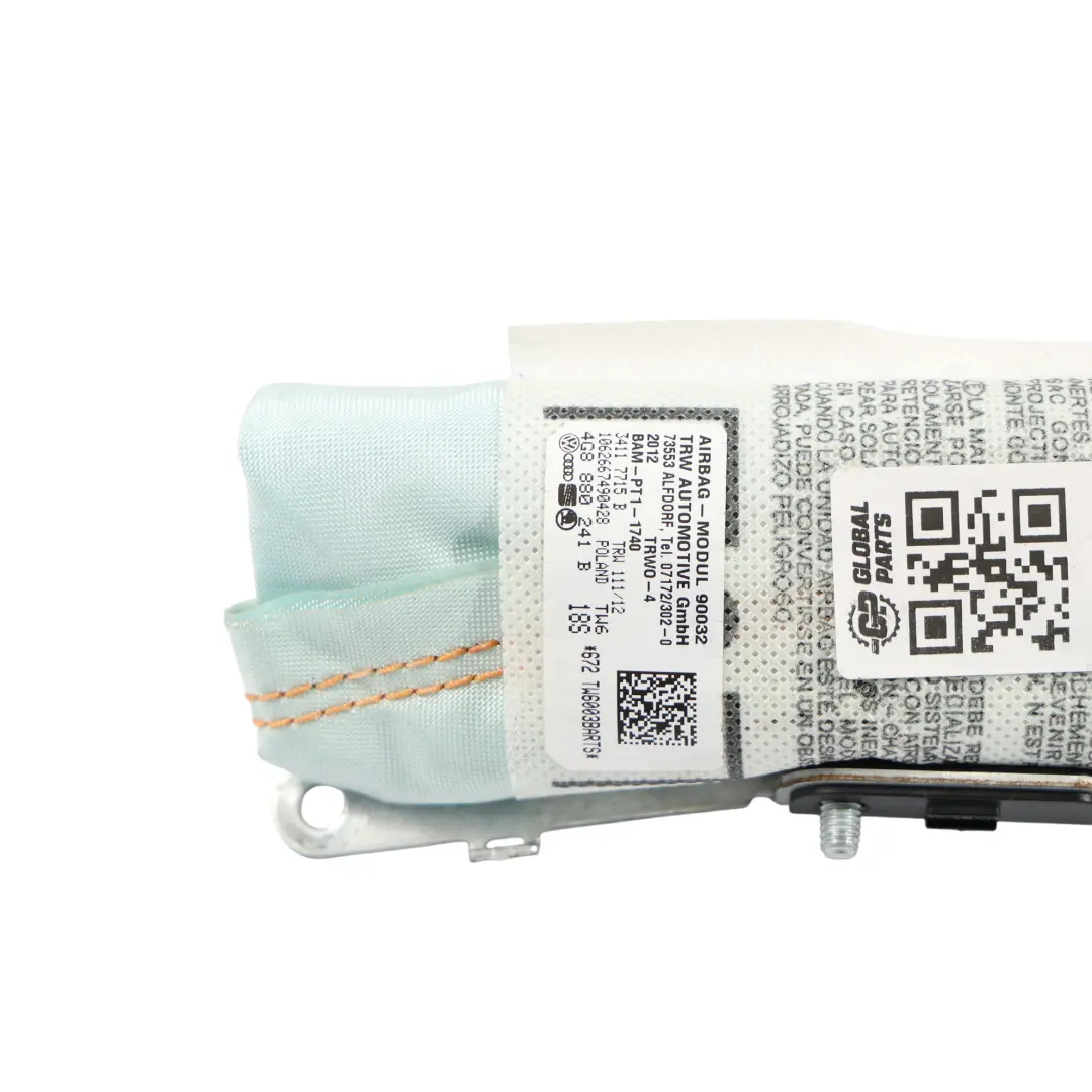 4G8 Poduszka Powietrzna Fotela Airbag Lewy Przód do Audi A7 o numerze 4G8880241B Audi A7 4G8 Poduszka Powietrzna Fotela Airbag Lewy Przód - SKU 4G8880241B - Numer Części 4G8880241B