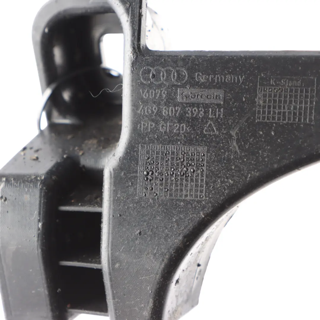 Bumper Bracket Guide Mount Left N/S to Audi A6 C7 Rear with Part number 4G9807393 Audi A6 C7 Rear Bumper Bracket Guide Mount Left N/S - SKU 4G9807393 - Part number 4G9807393