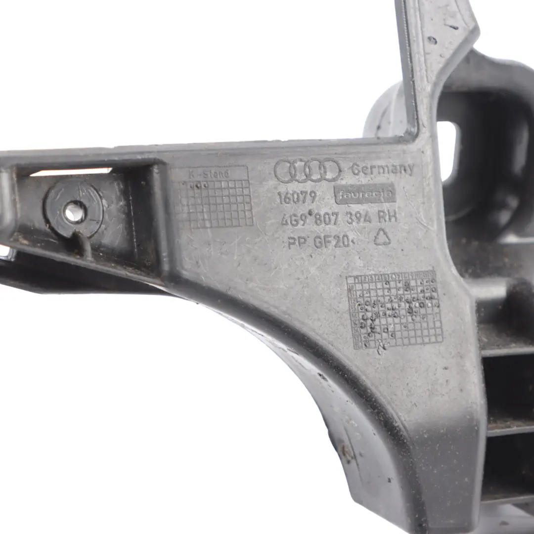 Audi A6 C7 Rear Bumper Support Bracket Right O/S Mount Rail RH - SKU 4G9807394 - Part number 4G9807394