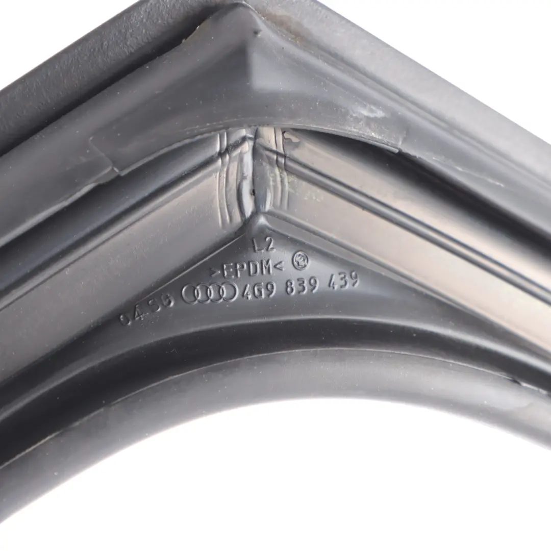 Door Window Seal Rear Left N/S Guide Frame Cover to Audi A6 C7 Avant with Part number 4G9839439G Audi A6 C7 Avant Door Window Seal Rear Left N/S Guide Frame Cover - SKU 4G9839439G - Part number 4G9839439G