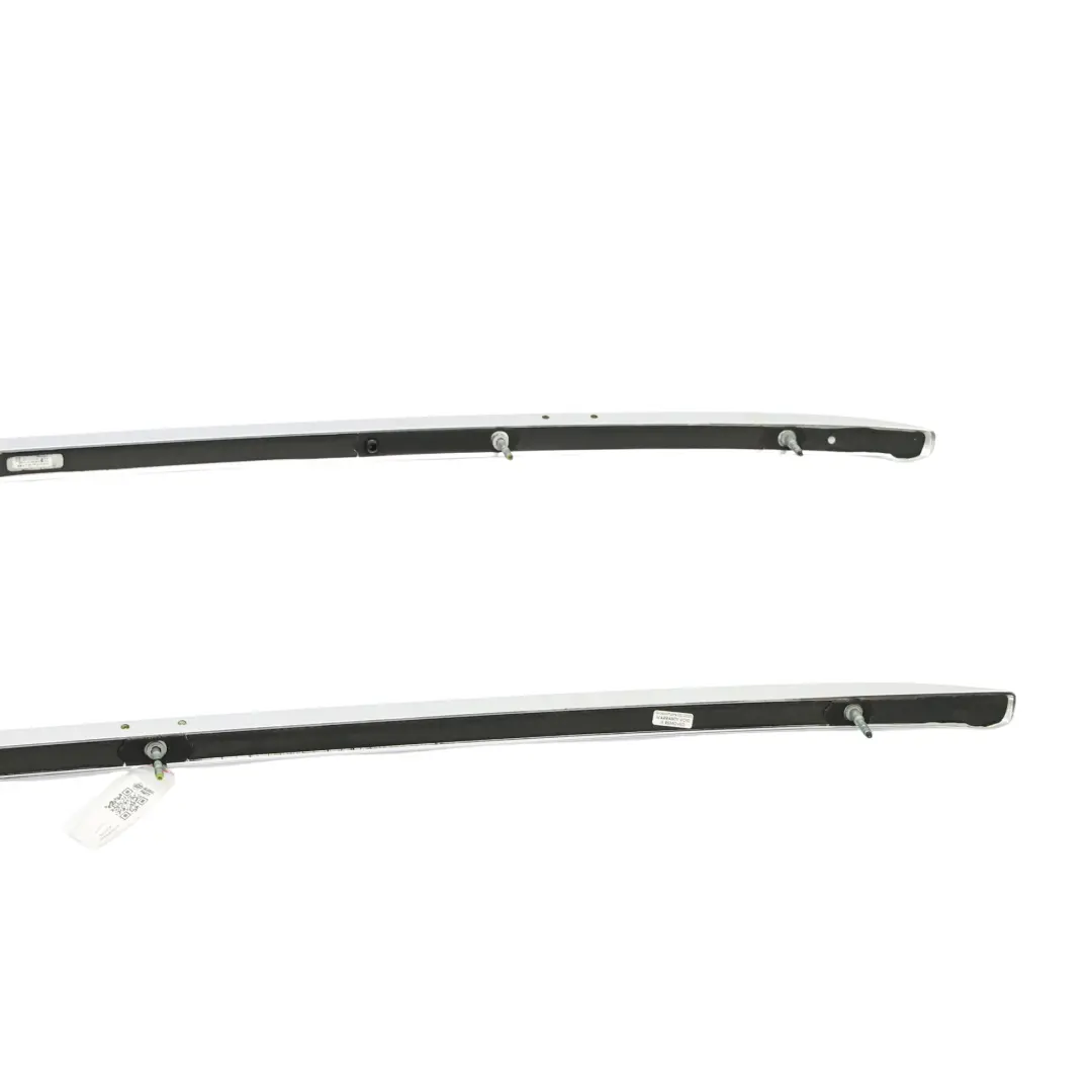 Roof Railing Left Right N/O/S Rack Moulding Trim Chrome Set to Audi A6 C7 Avant with Part number 4G9860021A Audi A6 C7 Avant Roof Railing Left Right N/O/S Rack Moulding Trim Chrome Set - SKU 4G9860021A - Part number 4G9860021A