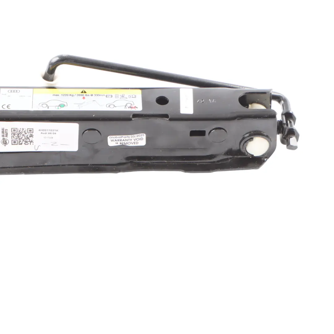 Gato De Elevación Audi A8 D4 Rueda De Repuesto Herramienta Elevador para con número de pieza 4H0011031K Gato De Elevación Audi A8 D4 Rueda De Repuesto Herramienta Elevador - SKU 4H0011031K - Número de pieza 4H0011031K