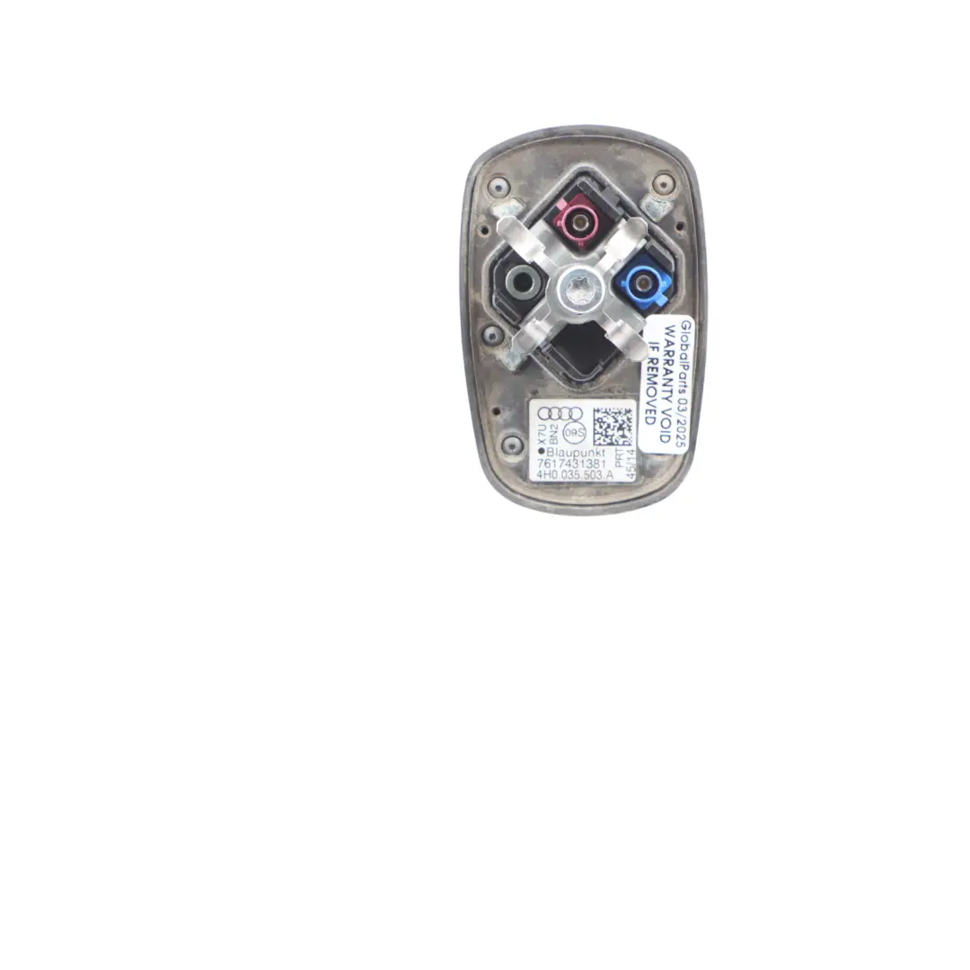 Aerial Roof Antenna Shark Oolong Grey Metallic - X7U to Audi A8 4H D4 with Part number 4H0035503A Audi A8 4H D4 Aerial Roof Antenna Shark Oolong Grey Metallic - X7U - SKU 4H0035503A-OGR - Part number 4H0035503A