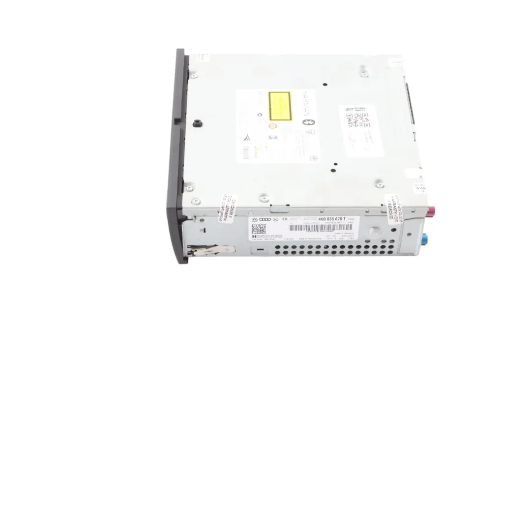 Audi A8 D4 Autoradio CD Système Audio MMI Unité Principale Multimédia - SKU 4H0035670T - Numéro de pièce 4H0035670T