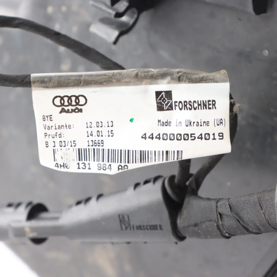  Réservoir AdBlue Audi A8 D4 3.0 TDI Additif - SKU 4H0131877L - Numéro de pièce 4H0131877L