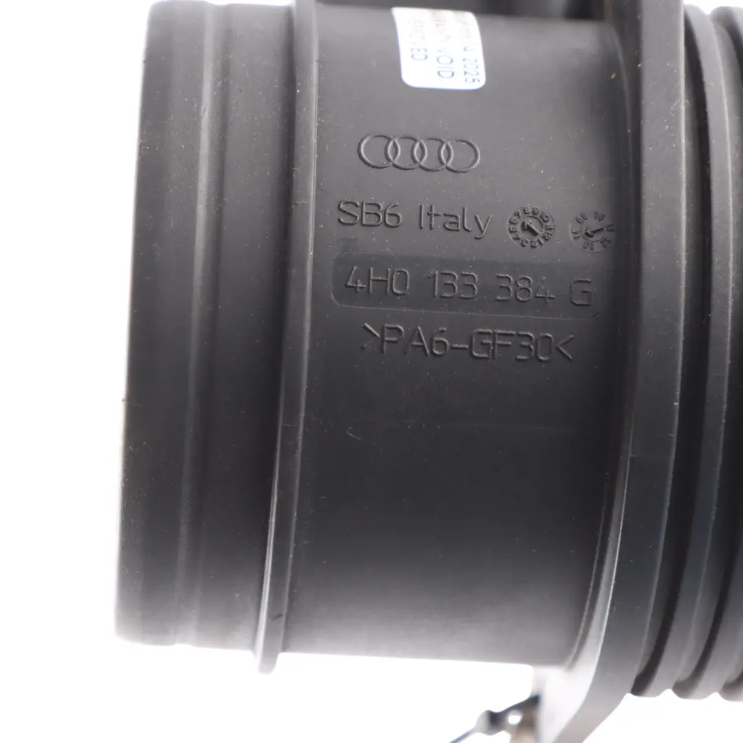 Sensor De Caudal Másico De Admisión De Aire para Audi A8 D4 con número de pieza 4H0133384G Audi A8 D4 Sensor De Caudal Másico De Admisión De Aire - SKU 4H0133384G - Número de pieza 4H0133384G