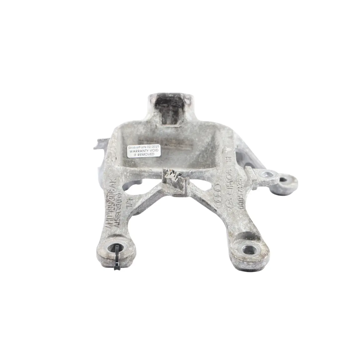 Mount Audi S6 C7 S7 4G8 4.0 TFSI Bracket Holder Right O/S 4H0199307AK to Engine with Part number 4H0199308AK Engine Mount Audi S6 C7 S7 4G8 4.0 TFSI Bracket Holder Right O/S 4H0199307AK - SKU 4H0199308AK - Part number 4H0199308AK