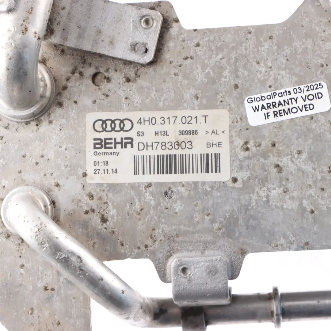 Gearbox Cooler Oil Transmission Cooling Radiator to Audi Q5 8R with Part number 4H0317021T Audi Q5 8R Gearbox Cooler Oil Transmission Cooling Radiator - SKU 4H0317021T - Part number 4H0317021T