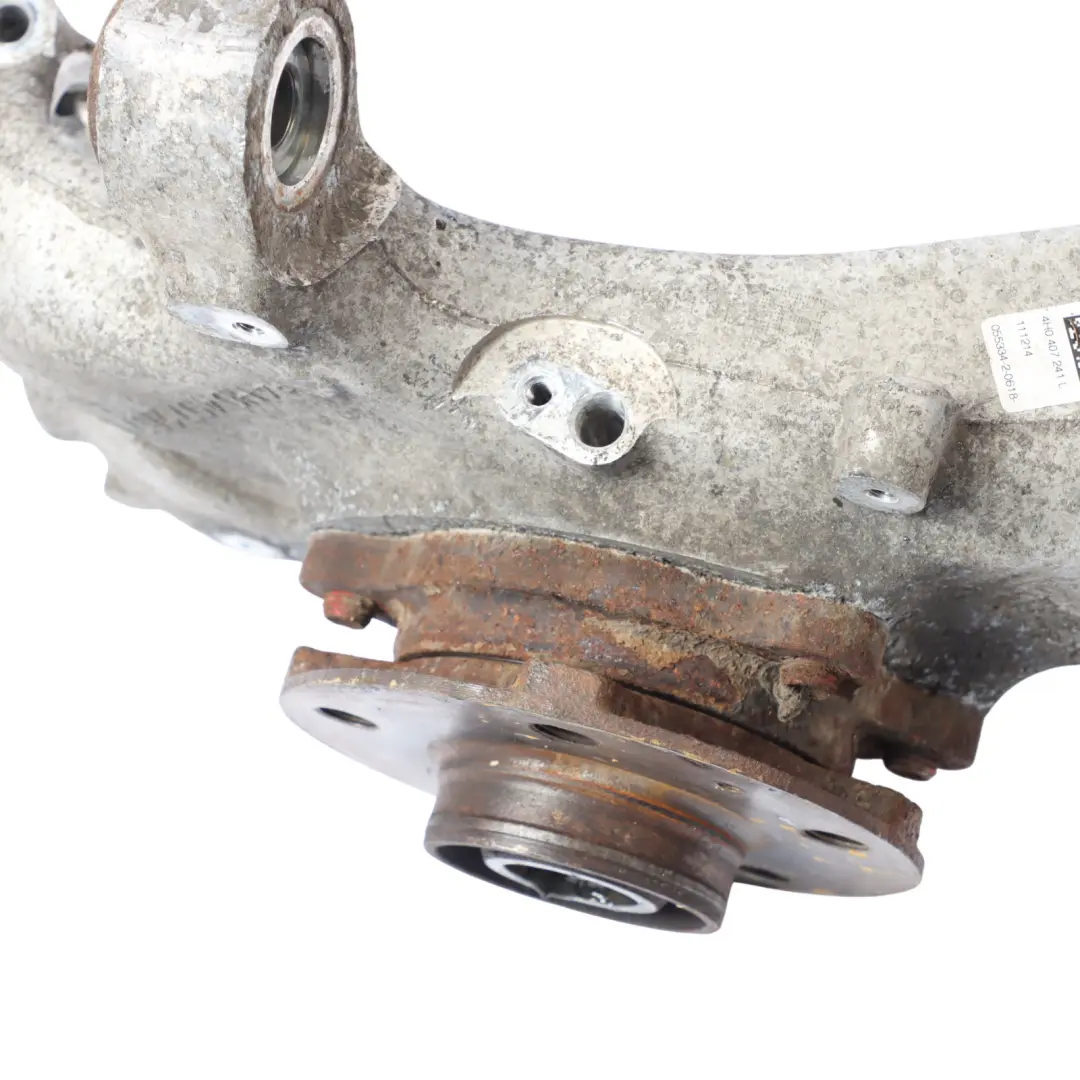 Carrier Audi A8 D4 Front Suspension Wheel Hub Holder Left N/S to Wheel with Part number 4H0407253L Wheel Carrier Audi A8 D4 Front Suspension Wheel Hub Holder Left N/S - SKU 4H0407253L - Part number 4H0407253L