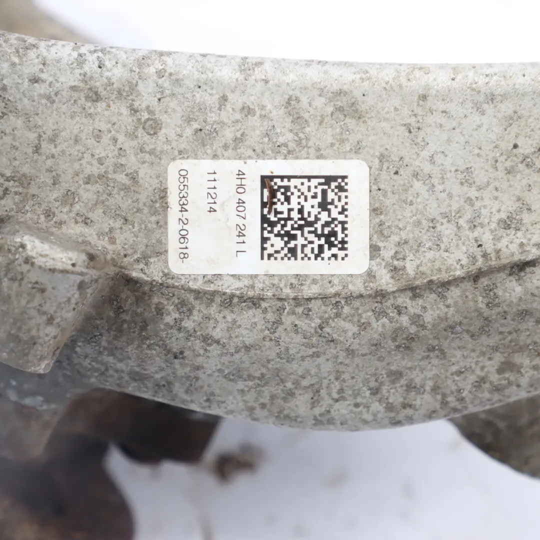 Portarruedas Audi A8 D4 Suspensión Delantera Soporte Rueda Izquierda para con número de pieza 4H0407253L Portarruedas Audi A8 D4 Suspensión Delantera Soporte Rueda Izquierda - SKU 4H0407253L - Número de pieza 4H0407253L