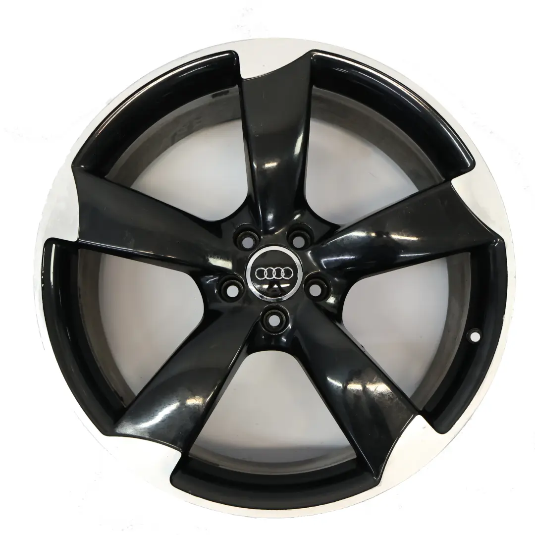 Rotor Wheel Alloy Rim 21" 9J ET:35 to Audi A8 4H D4 Black with Part number 4H0601025BA Audi A8 4H D4 Black Rotor Wheel Alloy Rim 21" 9J ET:35 - SKU 4H0601025BA-3 - Part number 4H0601025BA