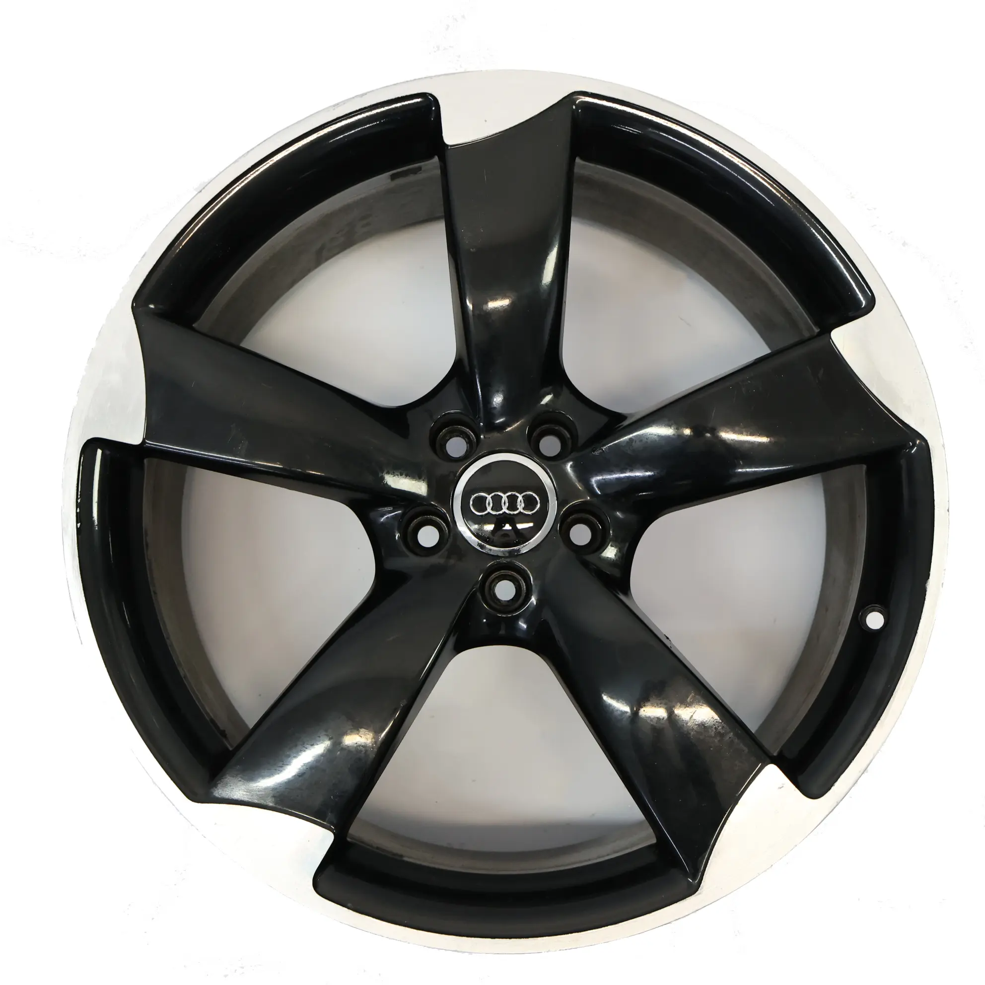 Audi A8 4H D4 Black Rotor Wheel Alloy Rim 21" 9J ET:35 4H0601025BA