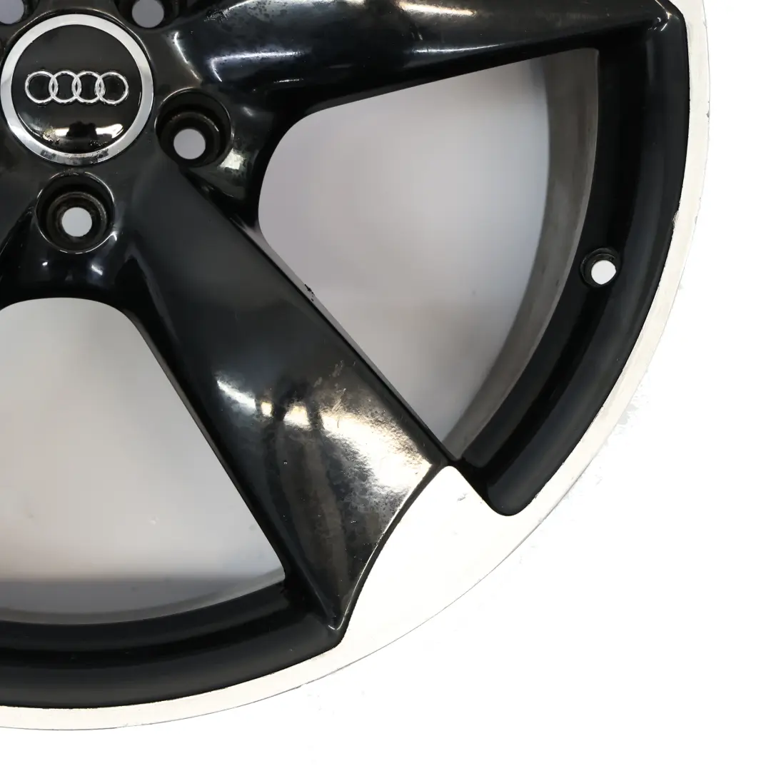 Rotor Wheel Alloy Rim 21" 9J ET:35 to Audi A8 4H D4 Black with Part number 4H0601025BA Audi A8 4H D4 Black Rotor Wheel Alloy Rim 21" 9J ET:35 - SKU 4H0601025BA-3 - Part number 4H0601025BA