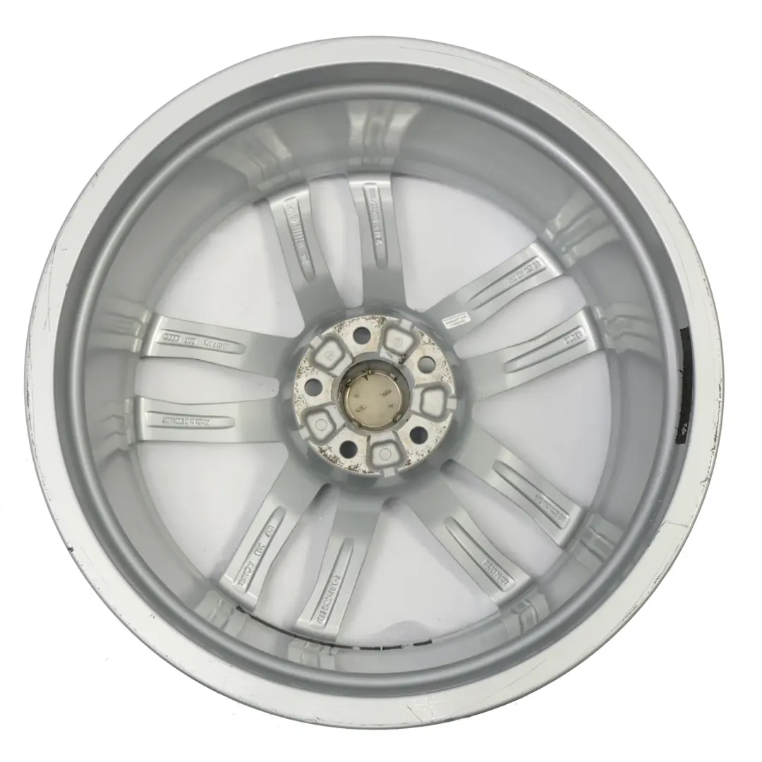 Audi A8 D4 Cerchio In Lega Argento 20" 9J ET:37 - SKU 4H0601025BR-2 - Numero di parte 4H0601025BR
