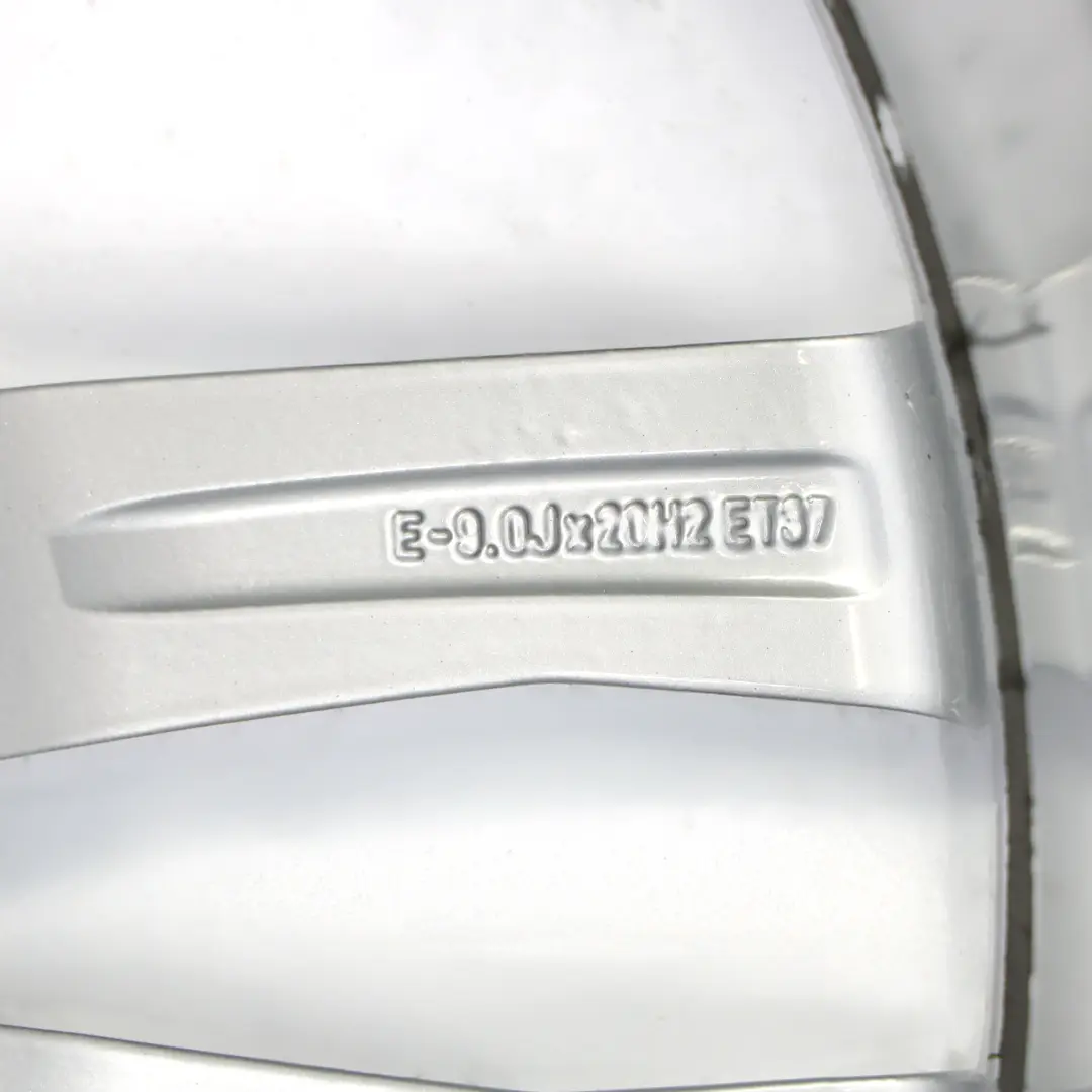 Audi A8 D4 Cerchio In Lega Argento 20" 9J ET:37 - SKU 4H0601025BR-2 - Numero di parte 4H0601025BR