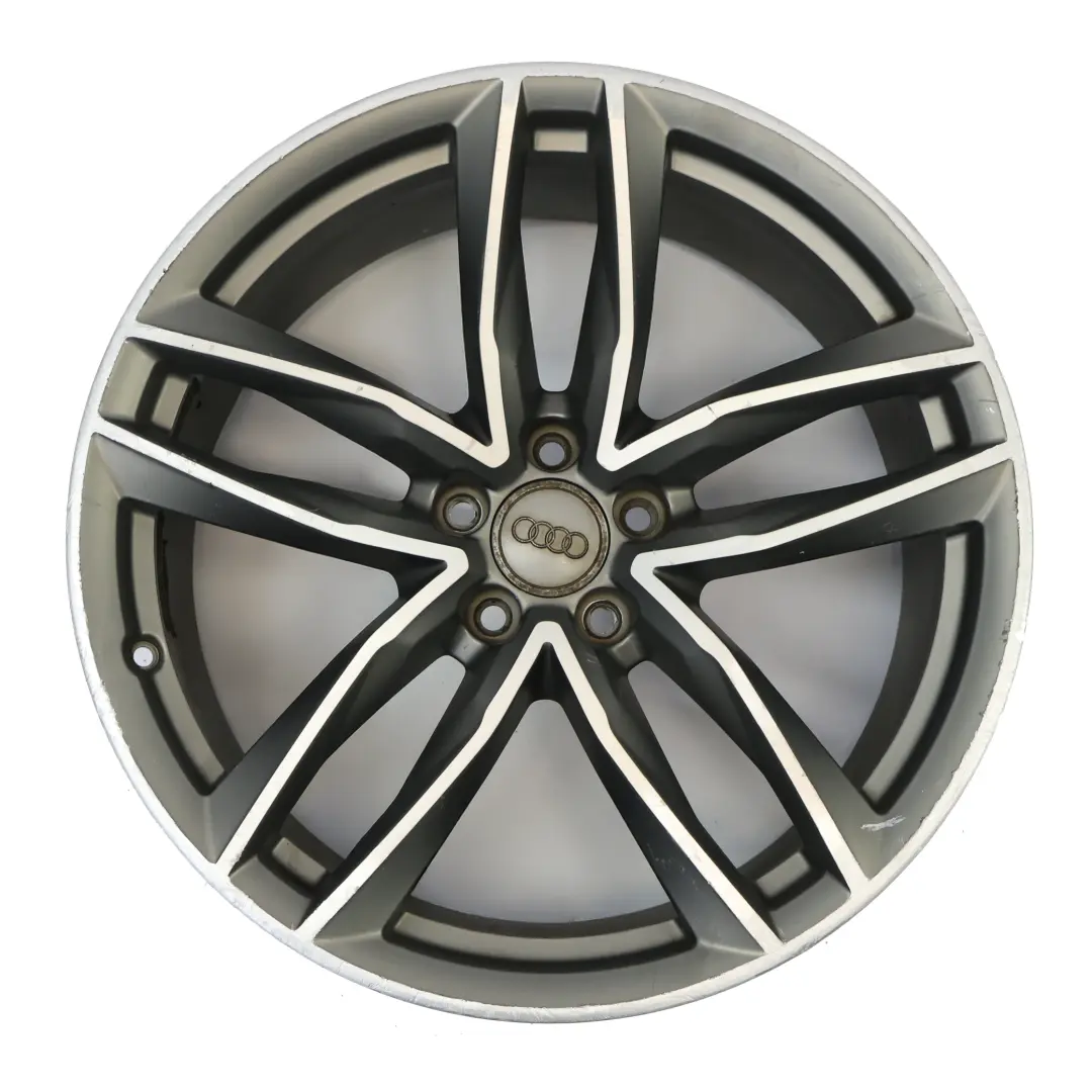 Audi A7 C7 4G A8 4H Wheel Alloy Rim 20" 9J ET:37 Star Spoke - SKU 4H0601025BS-3 - Part number 4H0601025BS