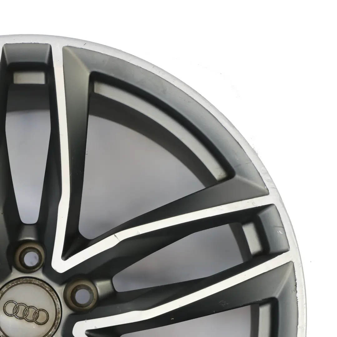 Audi A7 C7 4G A8 4H Wheel Alloy Rim 20" 9J ET:37 Star Spoke - SKU 4H0601025BS-3 - Part number 4H0601025BS