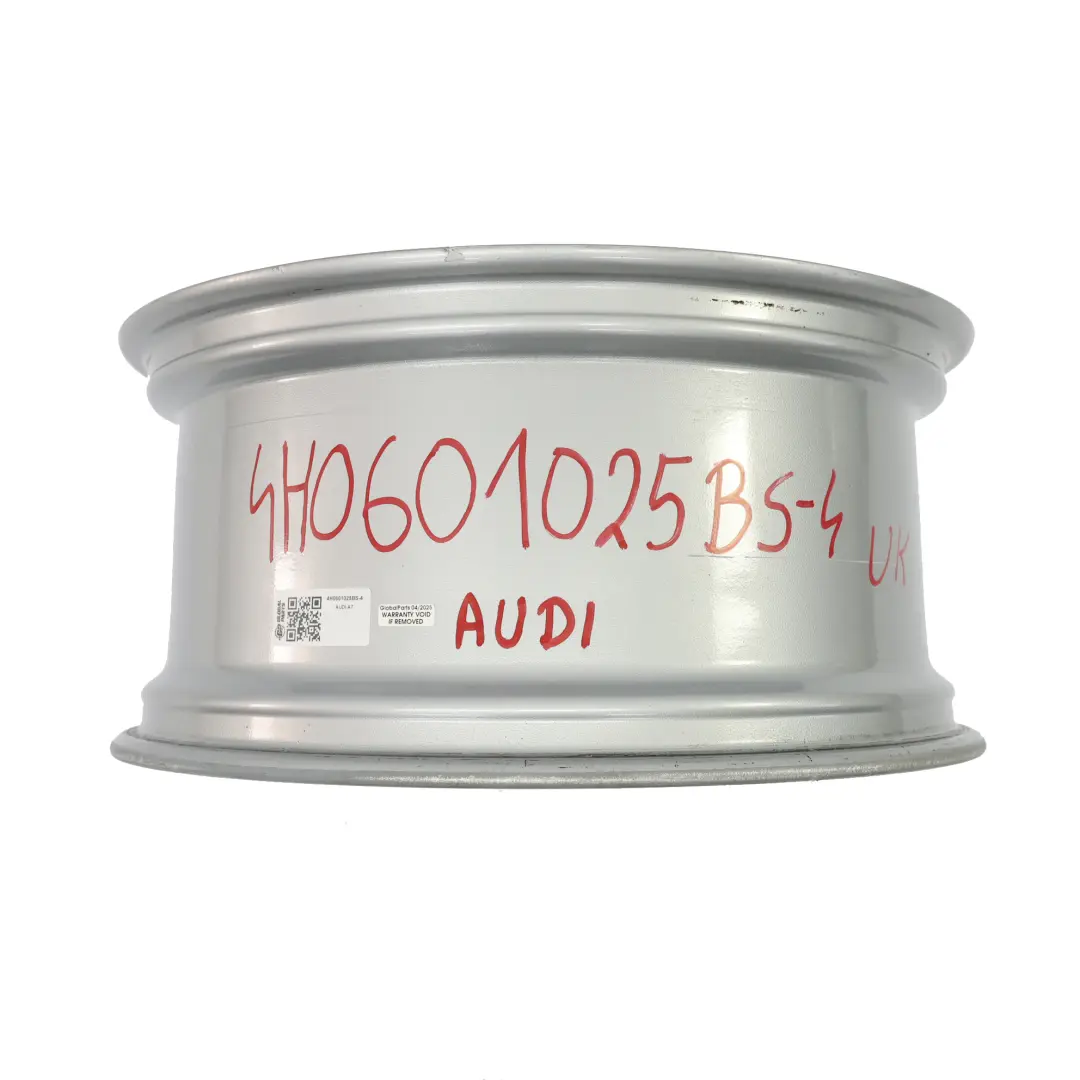 Rim Audi A7 C7 4G A8 4H Silver Alloy 20" 9J ET:37 Star Spoke to Wheel with Part number 4H0601025BS Wheel Rim Audi A7 C7 4G A8 4H Silver Alloy 20" 9J ET:37 Star Spoke - SKU 4H0601025BS-4 - Part number 4H0601025BS