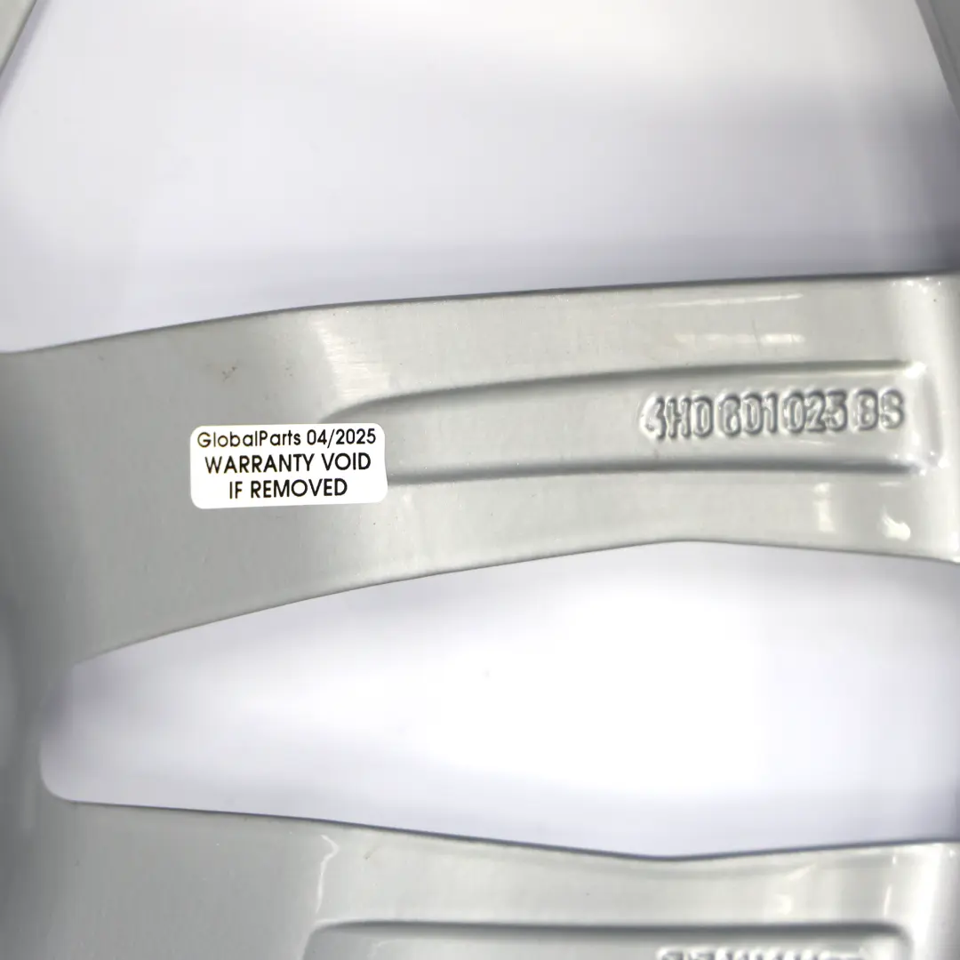 Rim Audi A7 C7 4G A8 4H Silver Alloy 20" 9J ET:37 Star Spoke to Wheel with Part number 4H0601025BS Wheel Rim Audi A7 C7 4G A8 4H Silver Alloy 20" 9J ET:37 Star Spoke - SKU 4H0601025BS-4 - Part number 4H0601025BS