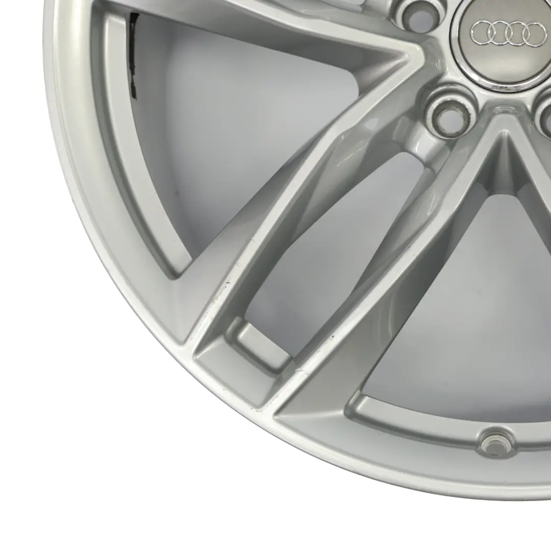 Wheel Rim Audi A7 C7 4G A8 4H Silver Alloy 20" 9J ET:37 Star Spoke - SKU 4H0601025BS-4 - Part number 4H0601025BS