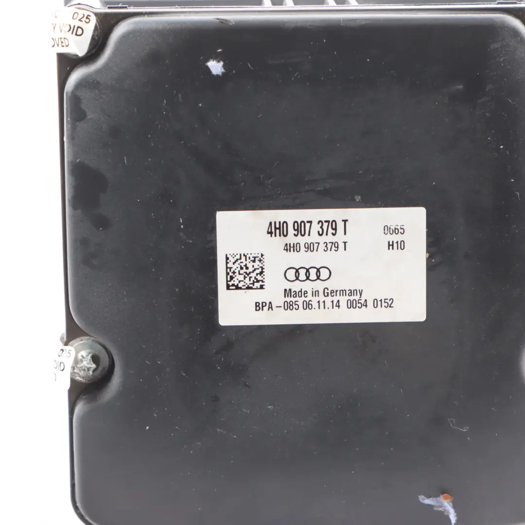 A8L D4 ABS Pumpen Modul Brems Hydraulik Steuergerät 4H0907379T für Audi mit Teilenummer 4H0614517R Audi A8L D4 ABS Pumpen Modul Brems Hydraulik Steuergerät 4H0907379T - SKU 4H0614517R - Teilenummer 4H0614517R